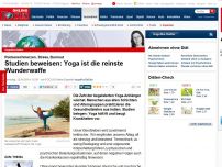 Bild zum Artikel: Rückenschmerzen, Stress, Burnout - Studien beweisen: Yoga ist die reinste Wunderwaffe