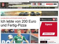 Bild zum Artikel: André Hahn - Ich lebte von 200 Euro und Fertig-Pizza