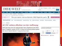 Bild zum Artikel: Hardrock: AC/DC stehen offenbar vor der Auflösung