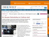 Bild zum Artikel: Polizei: Wo Beamte Zielscheiben in Uniform sind