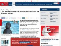 Bild zum Artikel: Muslima will Klage eineichen - „Ist meine Pflicht“ - Konstanzerin will nur im Burkini baden