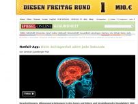 Bild zum Artikel: Notfall-App: Beim Schlaganfall zählt jede Sekunde