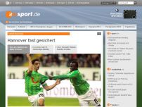 Bild zum Artikel: Hannover fast gesichert