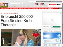 Bild zum Artikel: Rettet diesen Jungen! - Er braucht 250 000 Euro für eine Krebs-Therapie