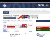 Bild zum Artikel: Polizei ruft in Beilngries zu Wachsamkeit auf – Kein Fake!