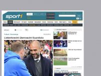 Bild zum Artikel: Lieberknecht überrascht Guardiola