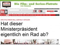 Bild zum Artikel: Er will Asphalt-Steuer - Hat dieser Politiker eigentlich ein Rad ab?