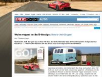Bild zum Artikel: Wohnwagen im Bulli-Design: Retro-Anhängsel
