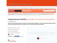 Bild zum Artikel: Imagewerbung #myNYPD: Die Prügler von der New Yorker Polizei