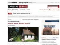 Bild zum Artikel: Die aktuelle Stellenanzeige: Einsiedler gesucht, Arbeitsort Schlucht