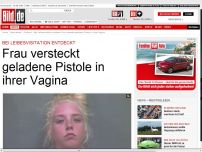 Bild zum Artikel: Frau versteckt geladene Pistole in ihrer Vagina