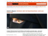 Bild zum Artikel: Urteil in Bayern: Schülerin darf mit Gesichtsschleier nicht zum Unterricht