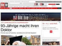 Bild zum Artikel: Promotion über Finanzkrise - 93-Jährige macht ihren Doktor