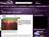 Bild zum Artikel: Helene vergibt „Twelve points“