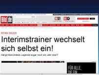 Bild zum Artikel: ManUnited-Trainer wechselt sich selbst ein