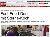 Bild zum Artikel: ZDF-Doku - Sterne-Koch checkt Burger-Qualität