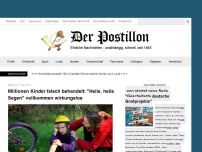 Bild zum Artikel: Millionen Kinder falsch behandelt: 'Heile, heile Segen' vollkommen wirkungslos