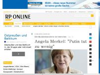 Bild zum Artikel: Die Bundeskanzlerin im Interview - Angela Merkel: Ältere sollen länger arbeiten dürfen