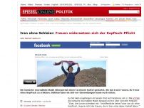 Bild zum Artikel: Iran ohne Schleier: Frauen widersetzen sich der Kopftuch-Pflicht