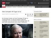 Bild zum Artikel: «Alien»-Schöpfer H.R. Giger ist tot