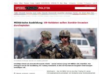 Bild zum Artikel: Militärische Ausbildung: US-Soldaten sollen Zombie-Invasion durchspielen