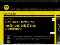 Bild zum Artikel: Borussia Dortmund verlängert mit Zlatan Alomerovic