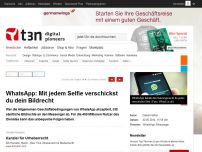 Bild zum Artikel: WhatsApp: Mit jedem Selfie verschickst du dein Bildrecht