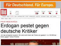 Bild zum Artikel: Umstrittener Auftritt - Wut-Demo gegen Erdogan