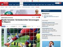 Bild zum Artikel: Mathematisch berechnet: der Fehler im System - So verhelfen Schiedsrichter ihren Favoriten zum Sieg