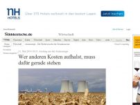 Bild zum Artikel: Ausstieg aus der Atomenergie: Wer anderen Kosten aufhalst, muss dafür gerade stehen