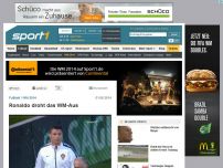 Bild zum Artikel: Ronaldo droht das WM-Aus