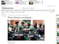 Bild zum Artikel: Diskussion über Polizeigewalt: Wenn Beamte zuschlagen