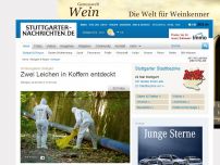 Bild zum Artikel: Schlossgarten Stuttgart: Zwei Leichen in Koffern entdeckt