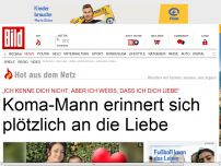 Bild zum Artikel: Koma-Wunder - Koma-Mann erinnert sich plötzlich an die Liebe