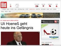 Bild zum Artikel: 81 Tage nach dem Urteil - Hoeneß heute ins Gefängnis