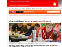 Bild zum Artikel: Lehrergeständnisse: Warum ich nach Sympathie benote