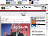 Bild zum Artikel: Sarrazin prognostieziert der AfD eine positive Zukunft