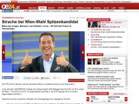 Bild zum Artikel: Strache bei Wien-Wahl Spitzenkandidat