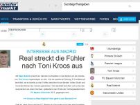 Bild zum Artikel: Real streckt die Fühler nach Toni Kroos aus