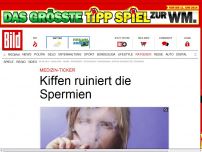 Bild zum Artikel: Kiffen ruiniert die Spermien