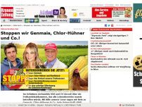 Bild zum Artikel: Stoppen wir Genmais, Chlor-Hühner und Co.!