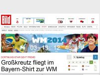 Bild zum Artikel: BVB-Star geht fremd - Großkreutz fliegt im Bayern-Shirt zur WM