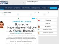 Bild zum Artikel: Bosnischer Nationalspieler Hajrovic zu Werder Bremen?