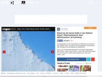 Bild zum Artikel: Siehst du die kleine Hütte in den Walliser Alpen? Atemberaubend. Aber dahinkommen, ist schwierig. 0 1.8k NOTES