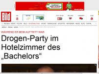 Bild zum Artikel: Drogen-Party in „Bachelors“ Hotelzimmer