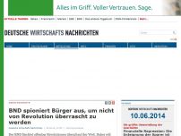 Bild zum Artikel: BND spioniert Bürger aus, um nicht von Revolution überrascht zu werden