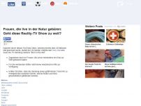 Bild zum Artikel: Frauen, die live in der Natur gebären: Geht diese Reality-TV Show zu weit? 0 84
