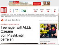 Bild zum Artikel: Er will ALLE Ozeane von Plastikmüll befreien