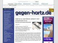 Bild zum Artikel: Hartz IV Behörde droht mit Kindesentzug