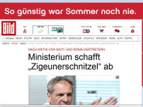 Bild zum Artikel: Nach Kritik - Ministerium schafft „Zigeunerschnitzel“ ab